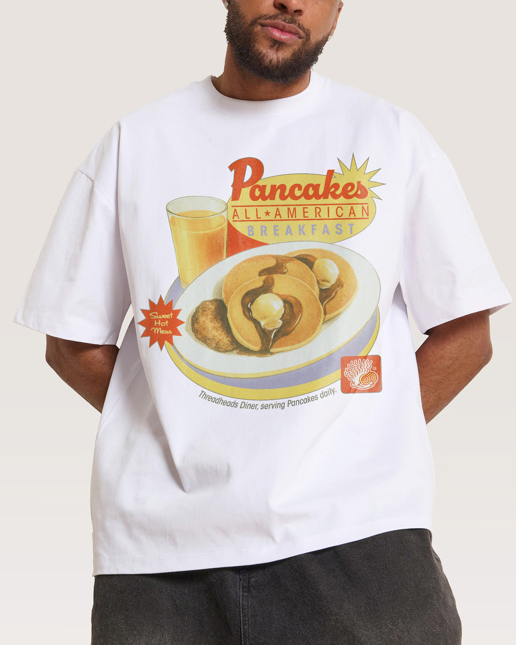 Pancakes Oversized Tee product image 2