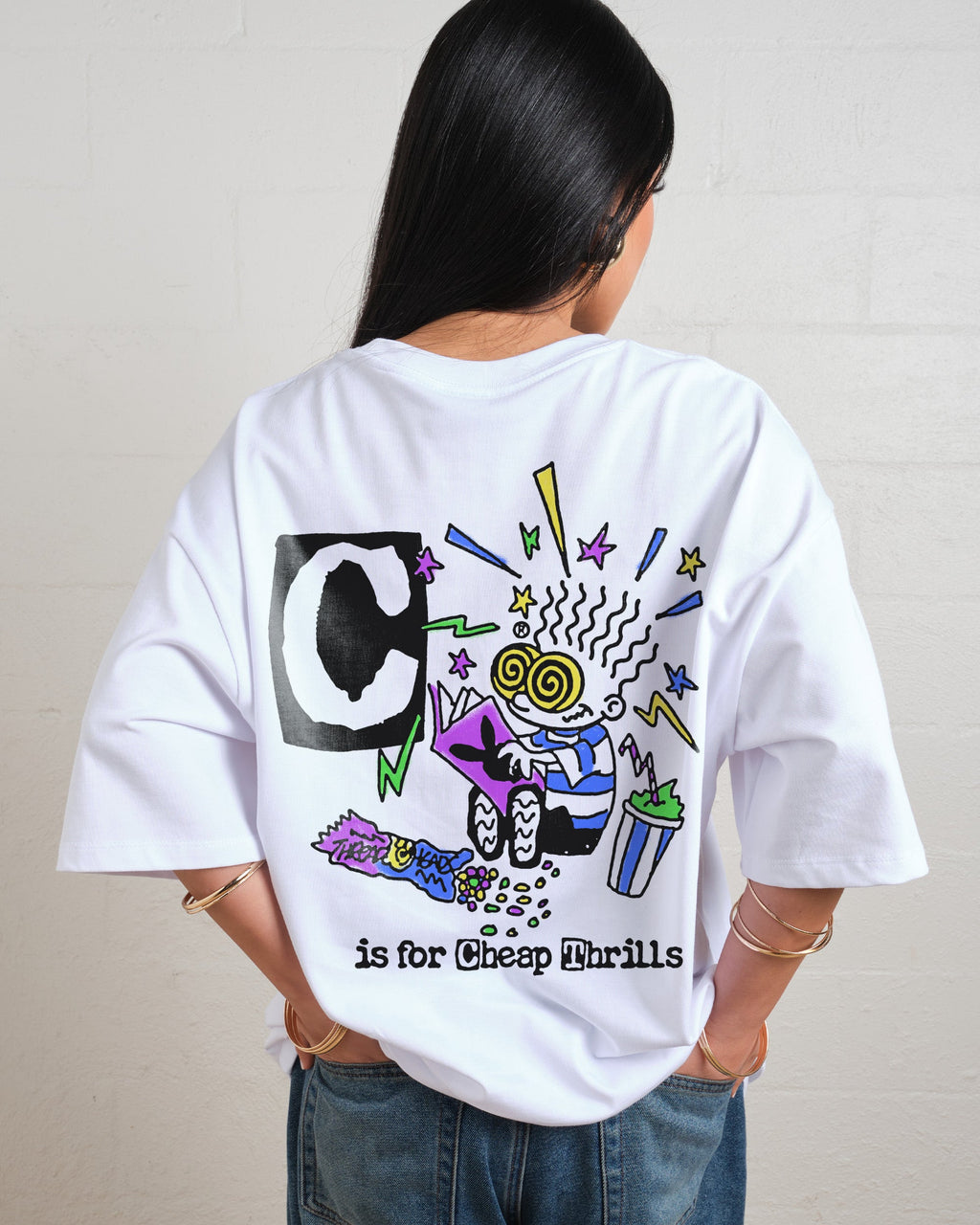 C is for Cheap Thrills Oversized Tee product image 3