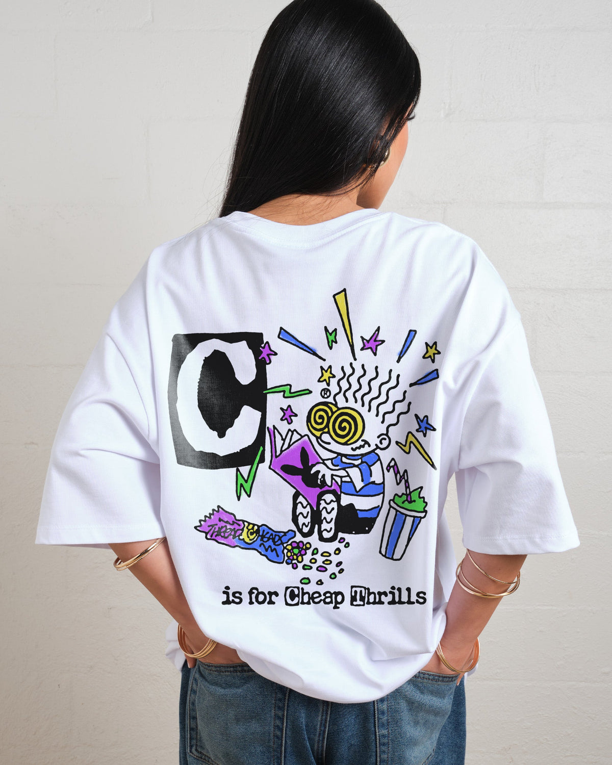 C is for Cheap Thrills Oversized Tee product image 3