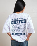 Hot & Fresh Coffee Oversized Tee product image 1