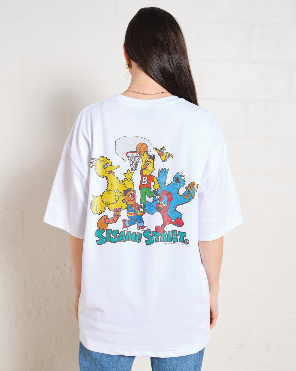 Sesame Street Hoops Oversized Tee product image 1