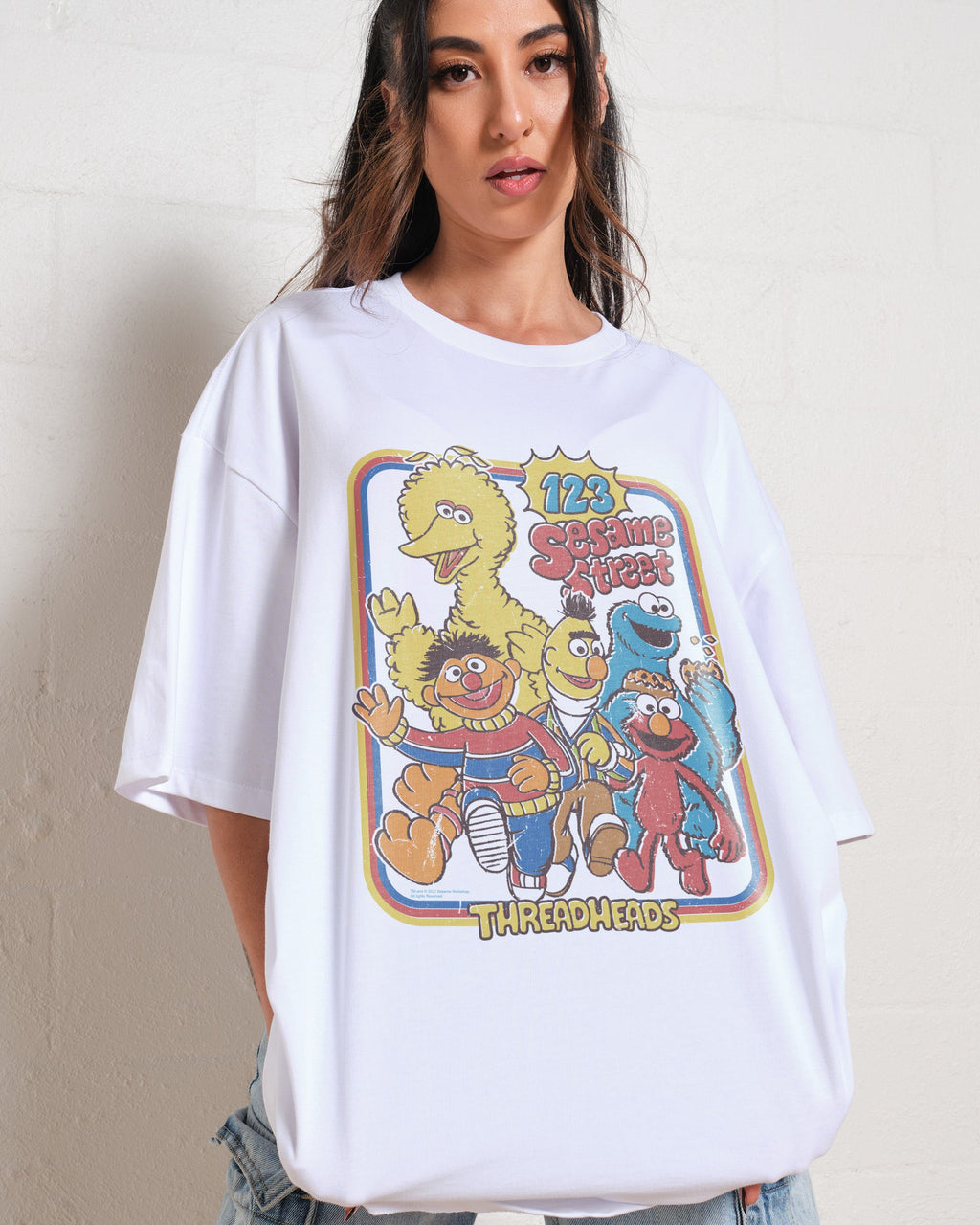 123 Sesame St Oversized Tee product image 4