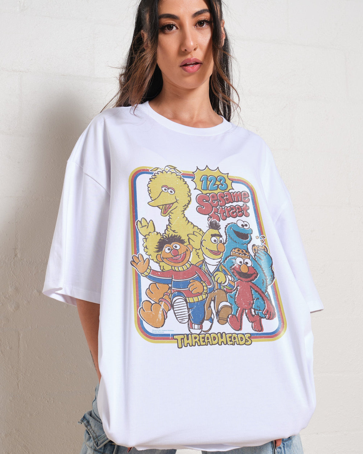 123 Sesame St Oversized Tee product image 4