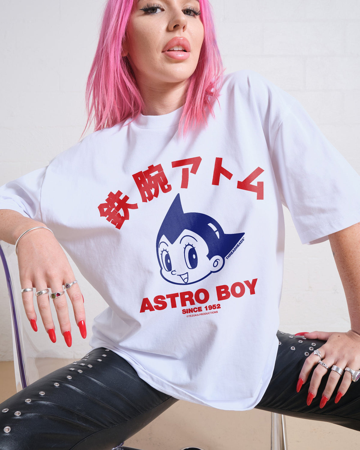 Astro Boy Face Oversized Tee product image 3
