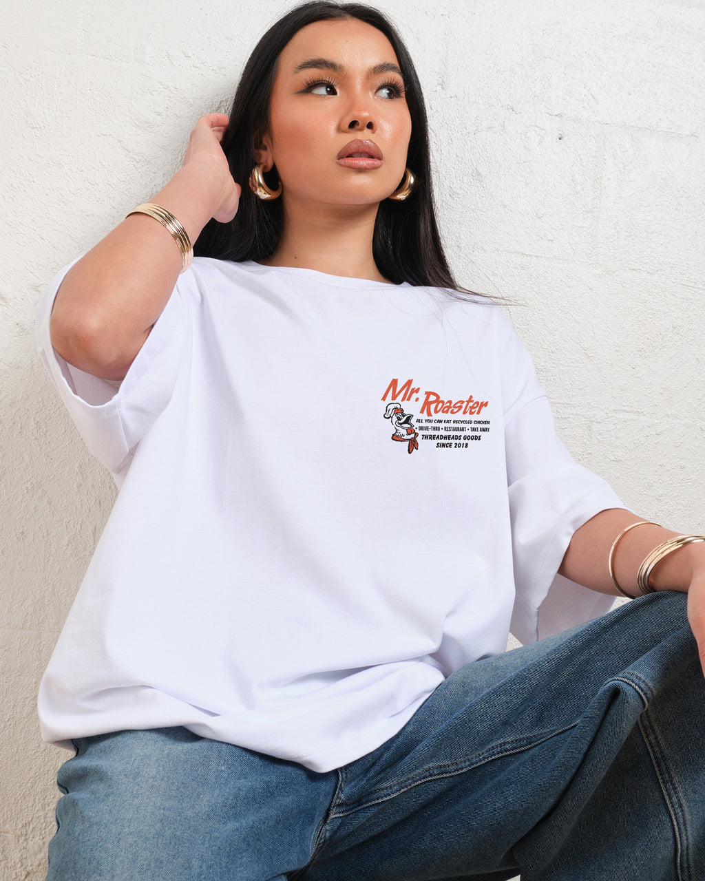 Mr. Roaster Fried Chicken Oversized Tee product image 9