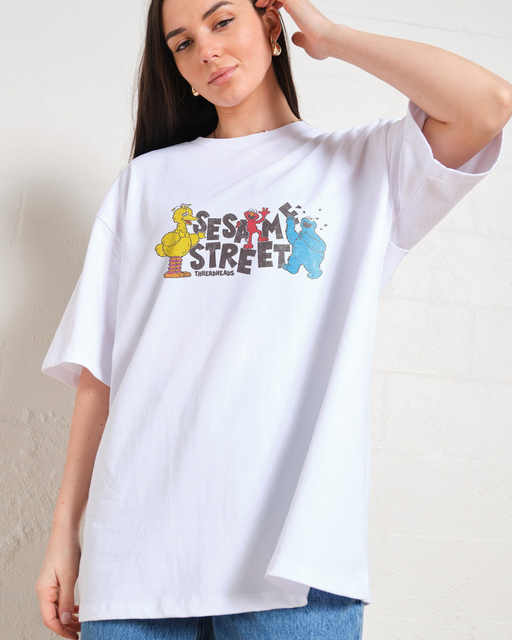 Sesame Street Hoops Oversized Tee product image 2