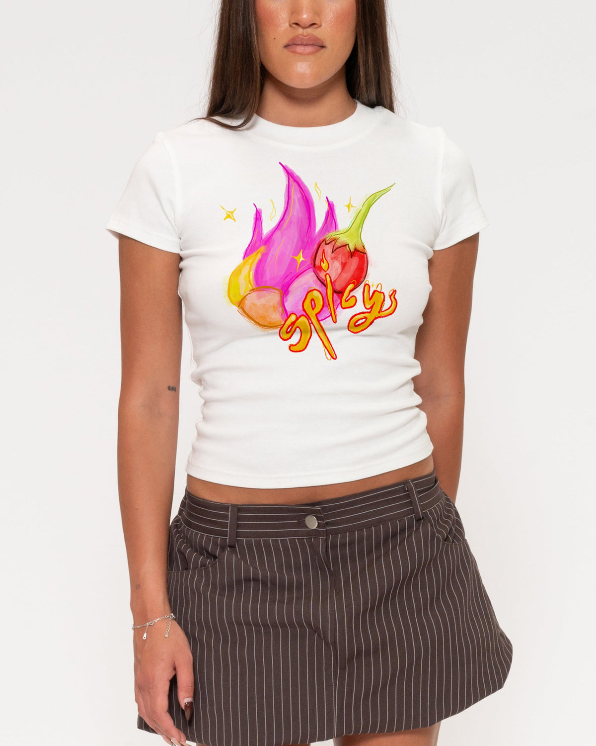 Spicy Longline Baby Tee product image 3