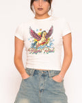 Flight Risk Longline Baby Tee product image 1