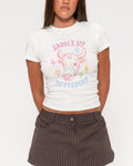 Saddle Up Buttercup Longline Baby Tee product image 1