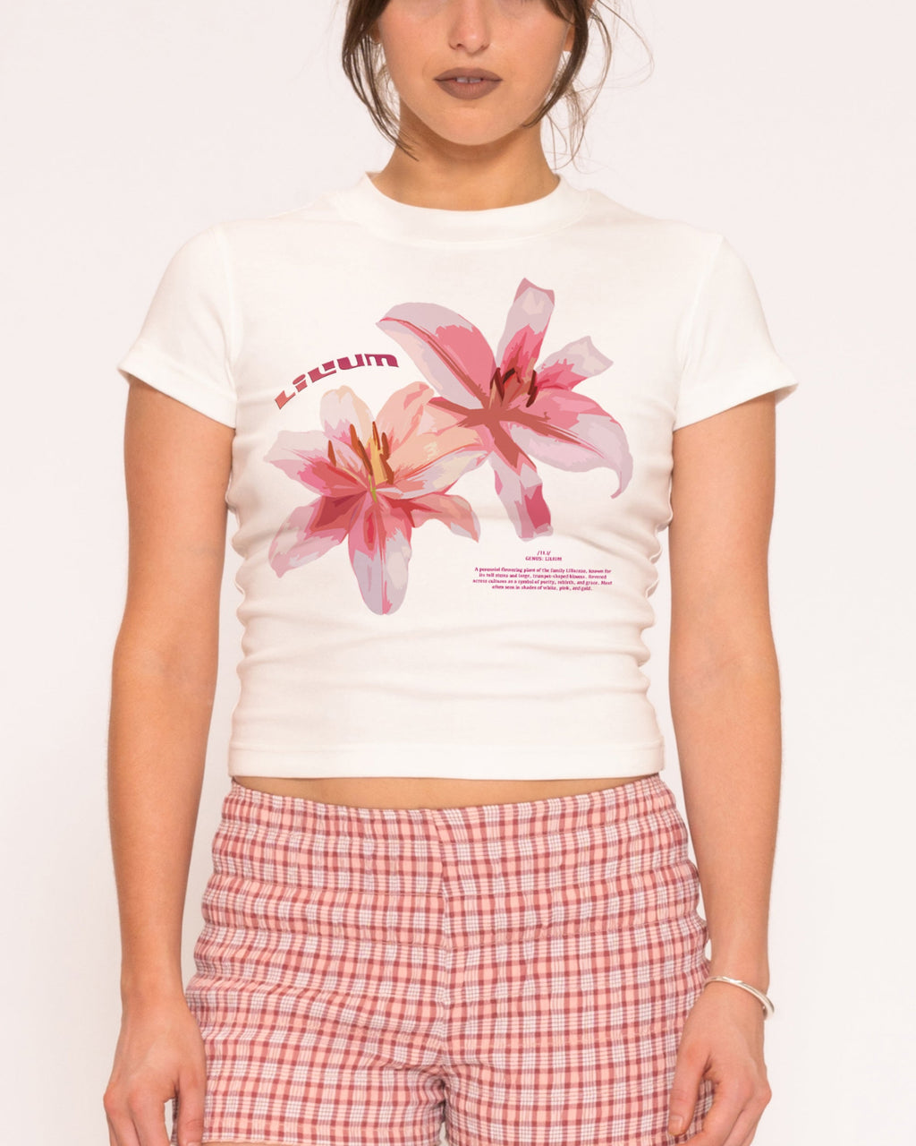 Lilium Longline Baby Tee product image 1