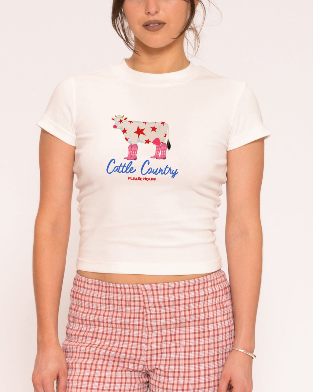 Cattle Country Longline Baby Tee product image 1