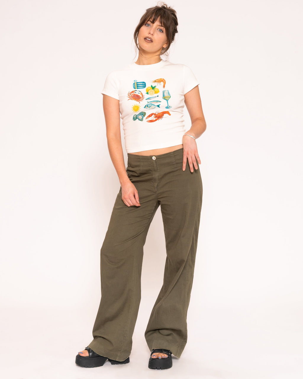 Seafood Platter Longline Baby Tee product image 4