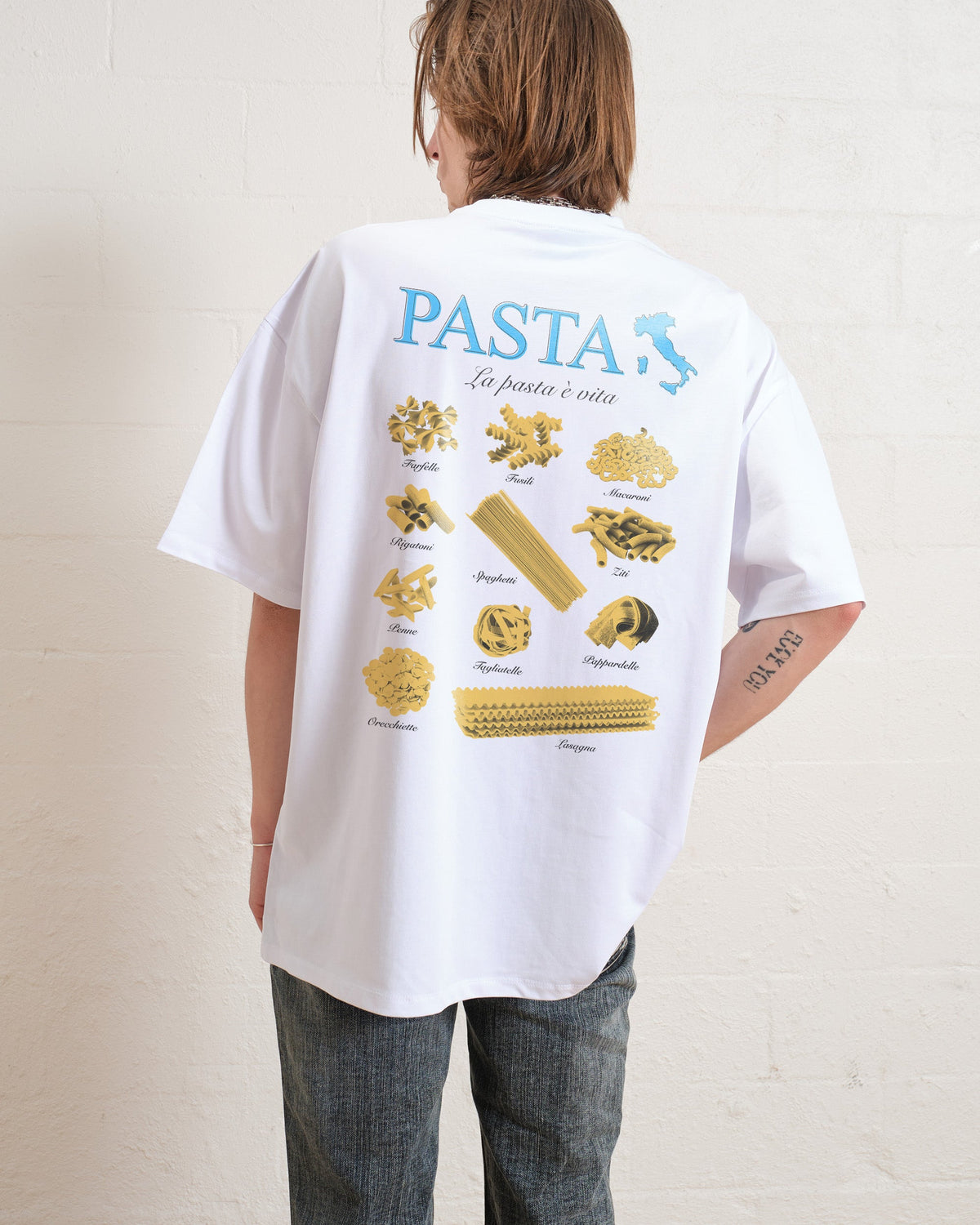 Pasta Is Life Oversized Tee product image 3