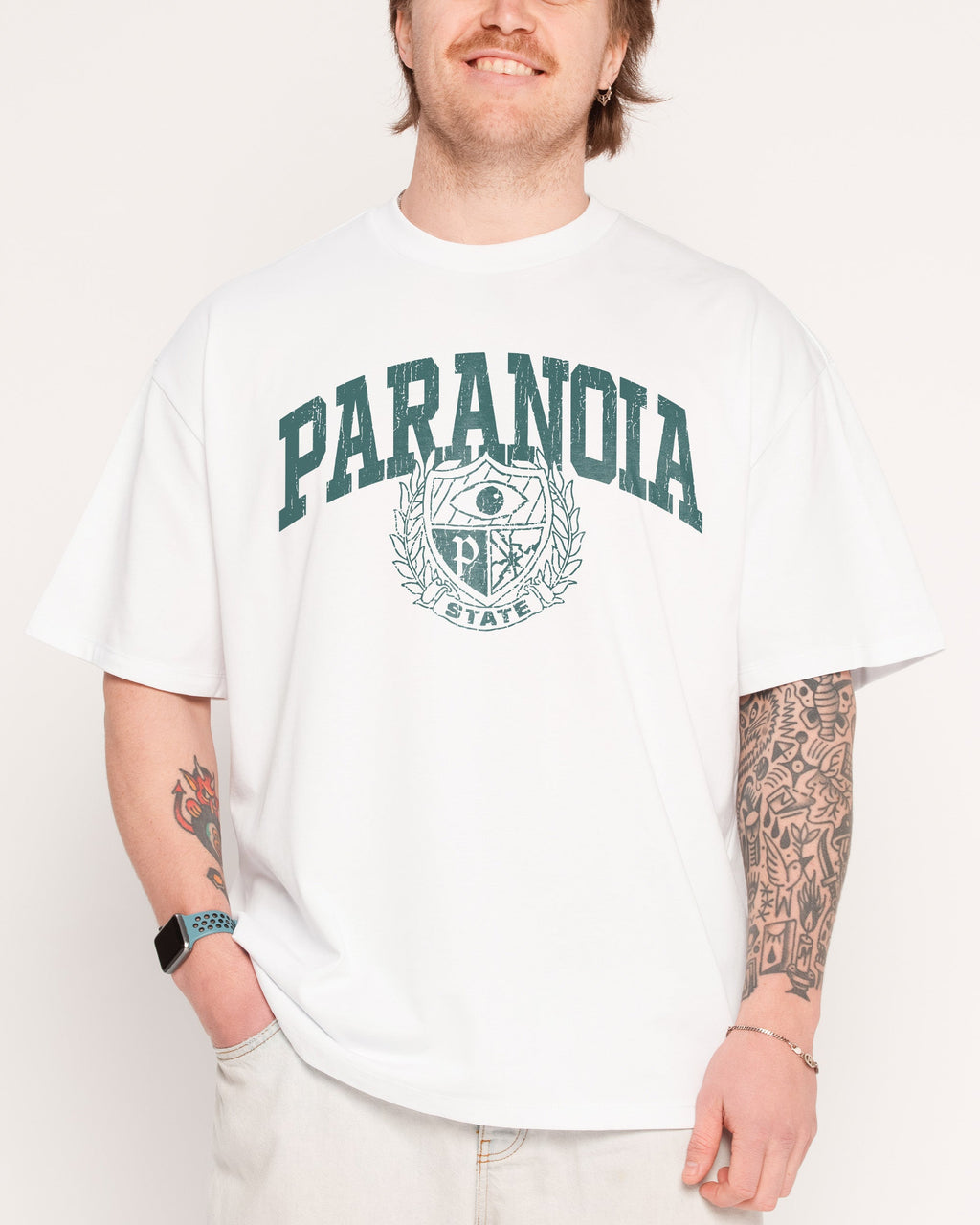 Paranoia State Oversized Tee product image 5