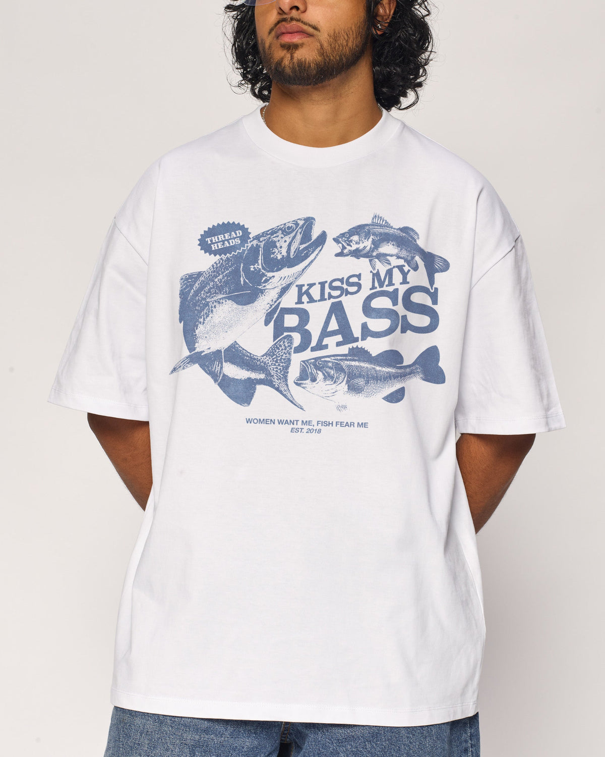 Kiss My Bass Oversized Tee product image 2