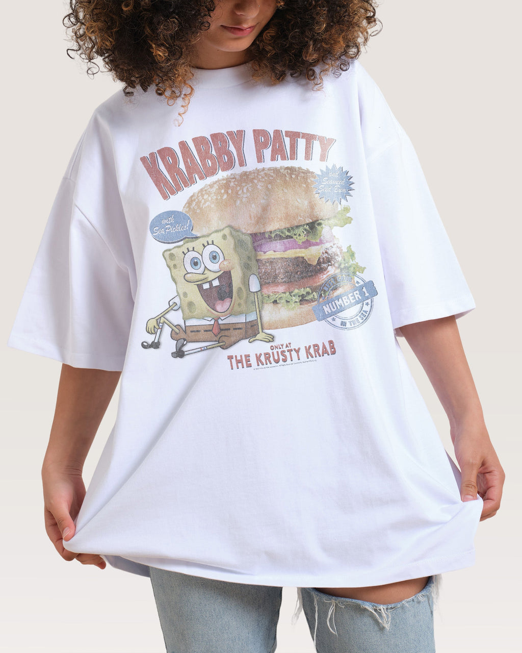The Krabby Patty Oversized Tee product image 1