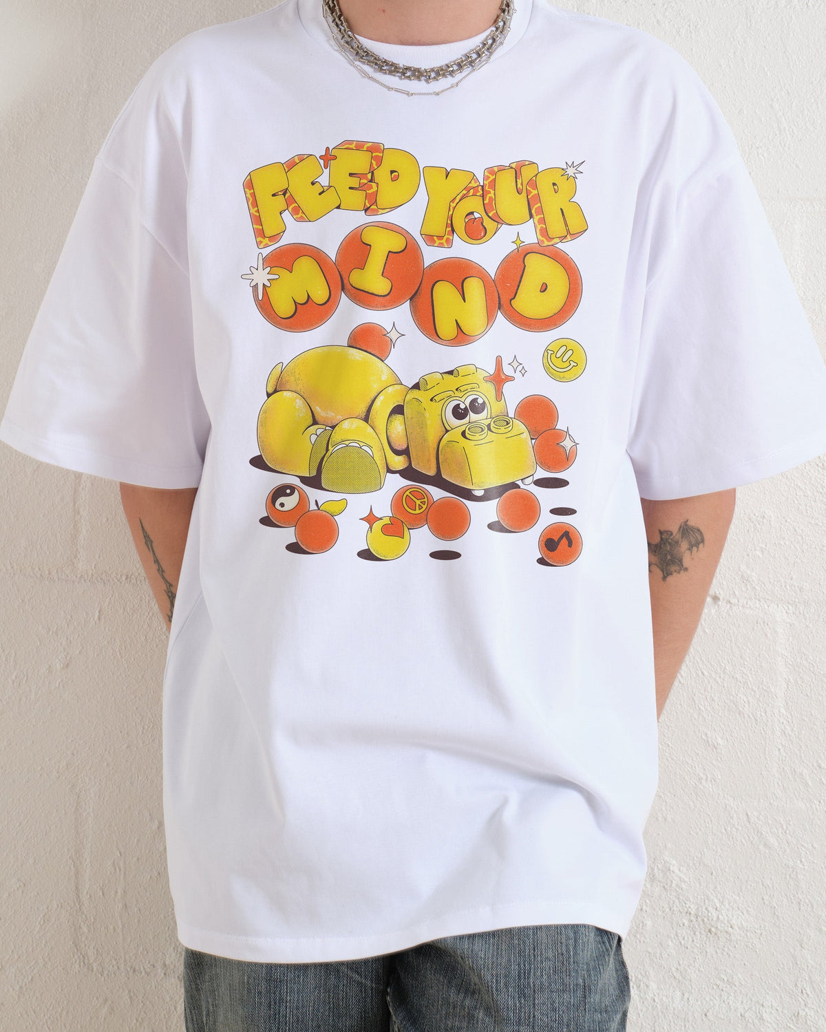 Feed Your Mind Oversized Tee product image 1