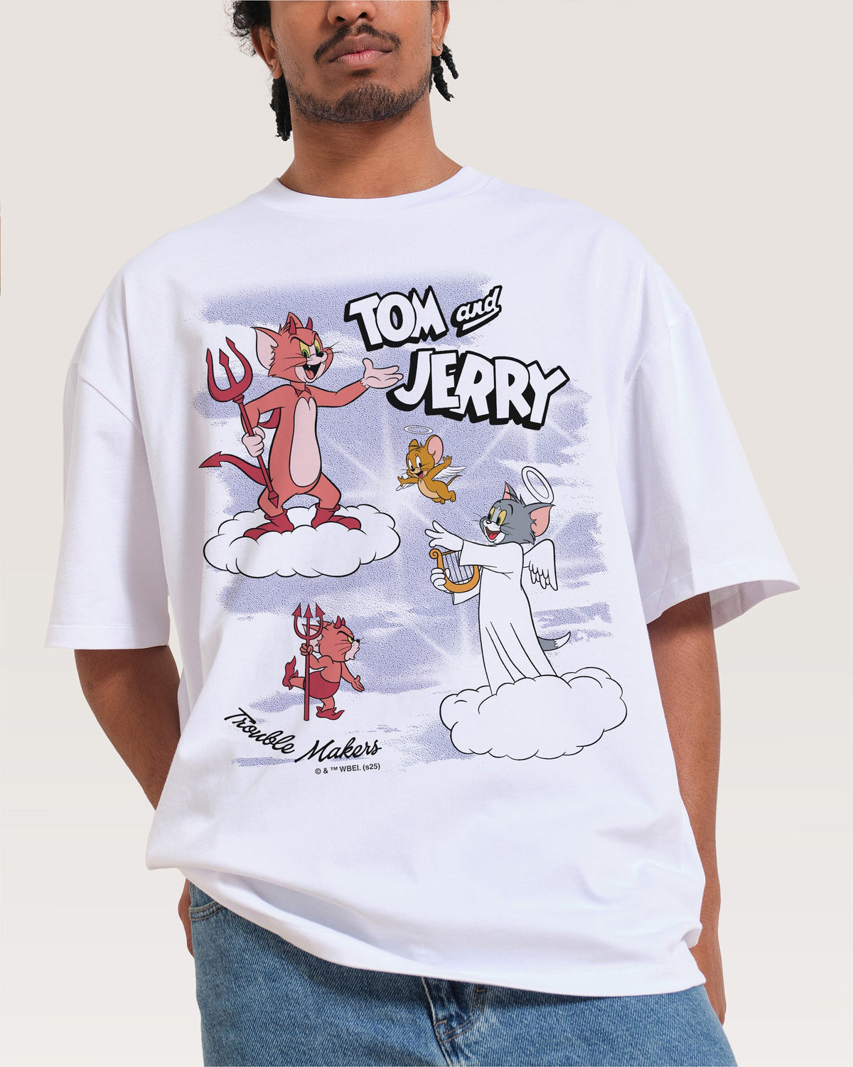 Heaven and Hell Oversized Tee product image 1