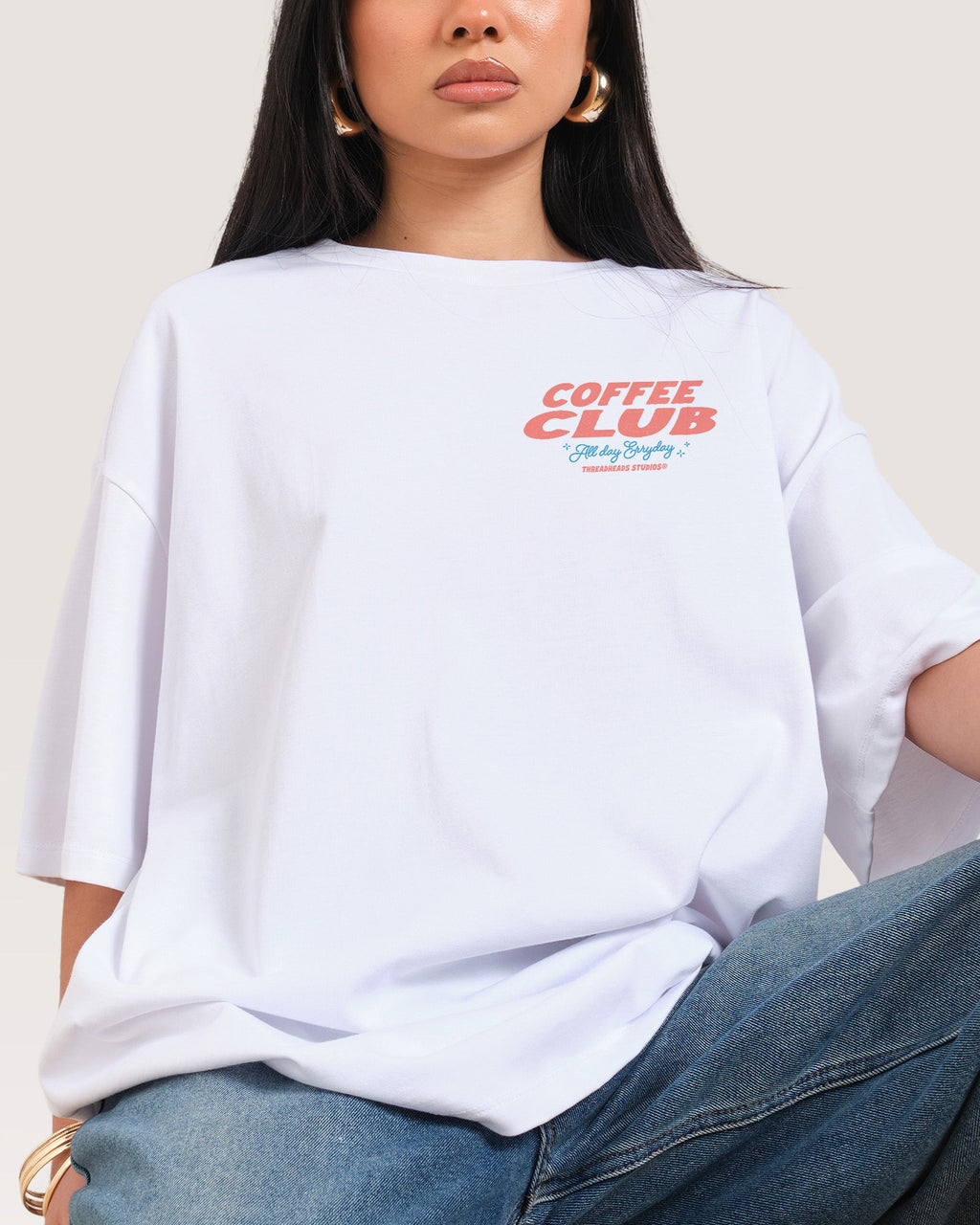 Coffee Club Oversized Tee product image 5