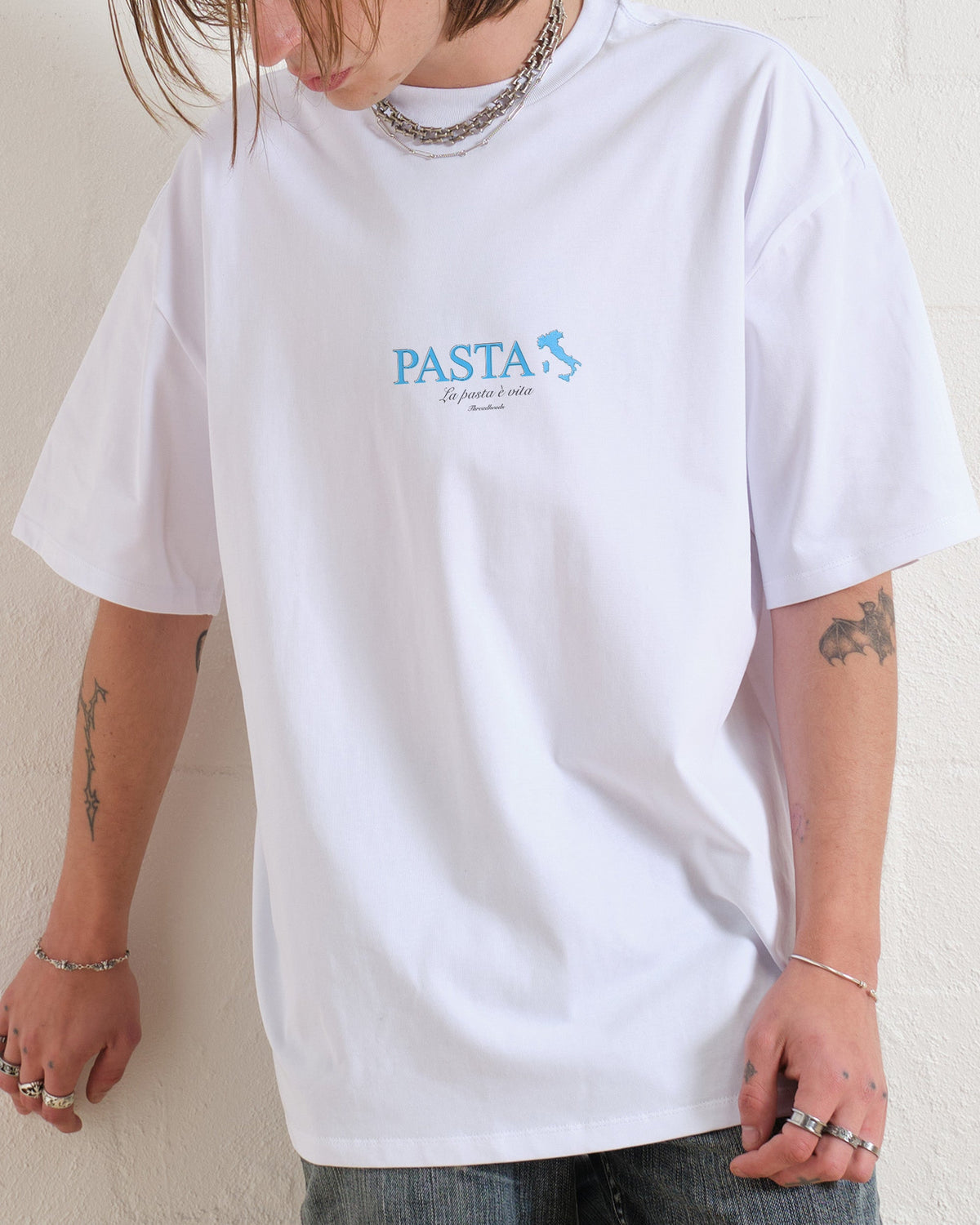 Pasta Is Life Oversized Tee product image 4