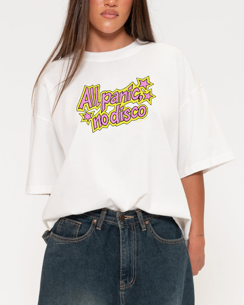 All Panic, No Disco Boxy Tee product image 7