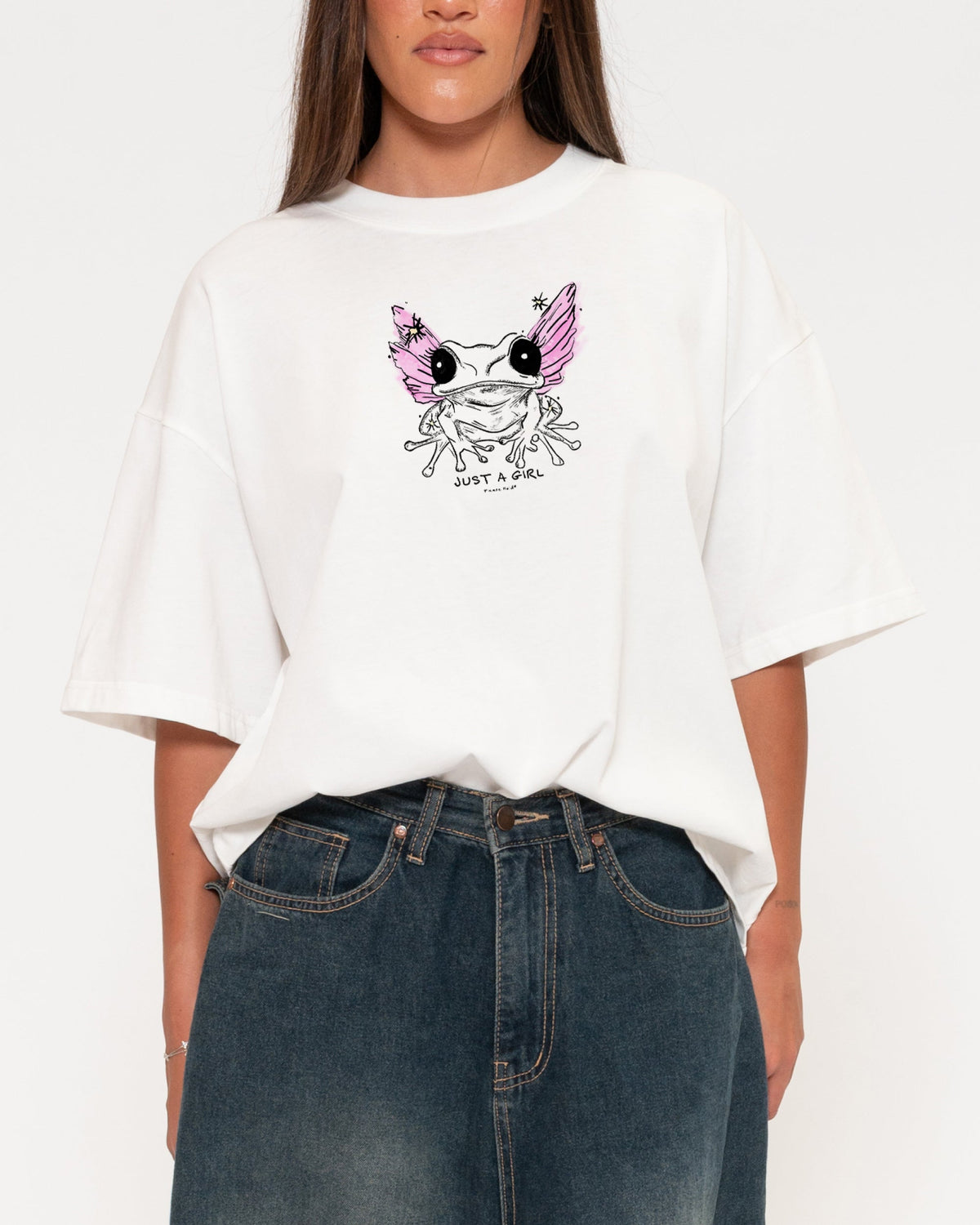 Just a Girl Boxy Tee product image 1