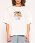 No Thoughts, Just Vibes Boxy Tee product image 1