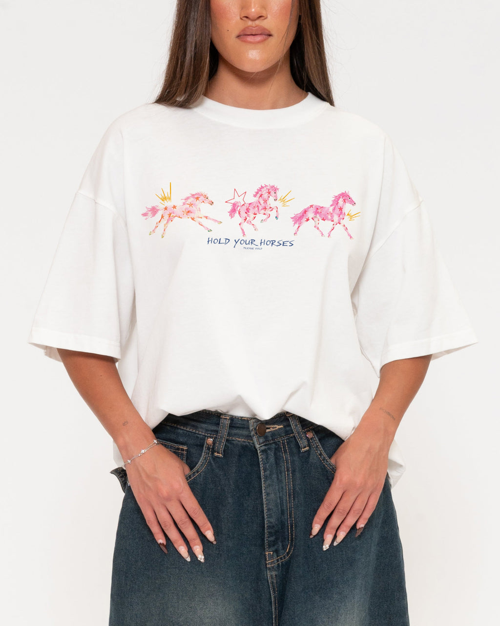 Hold Your Horses Boxy Tee product image 5