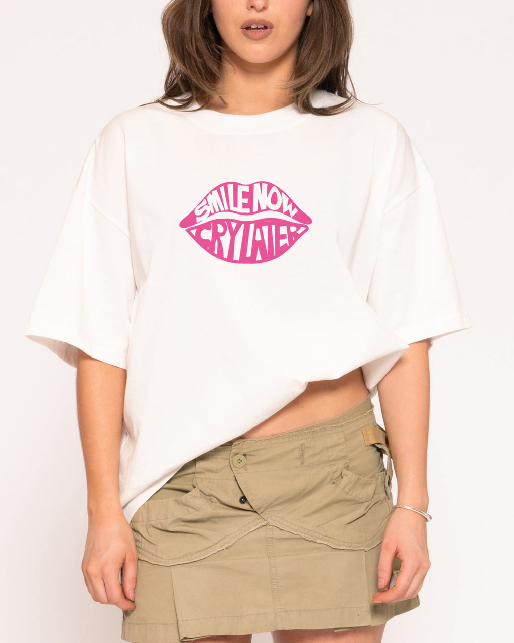 Smile Now, Cry Later Boxy Tee product image 5