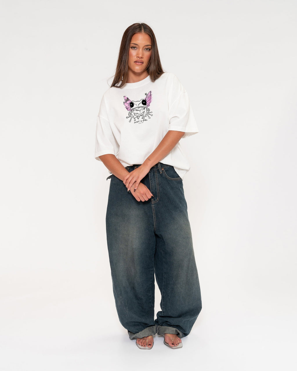 Just a Girl Boxy Tee product image 2