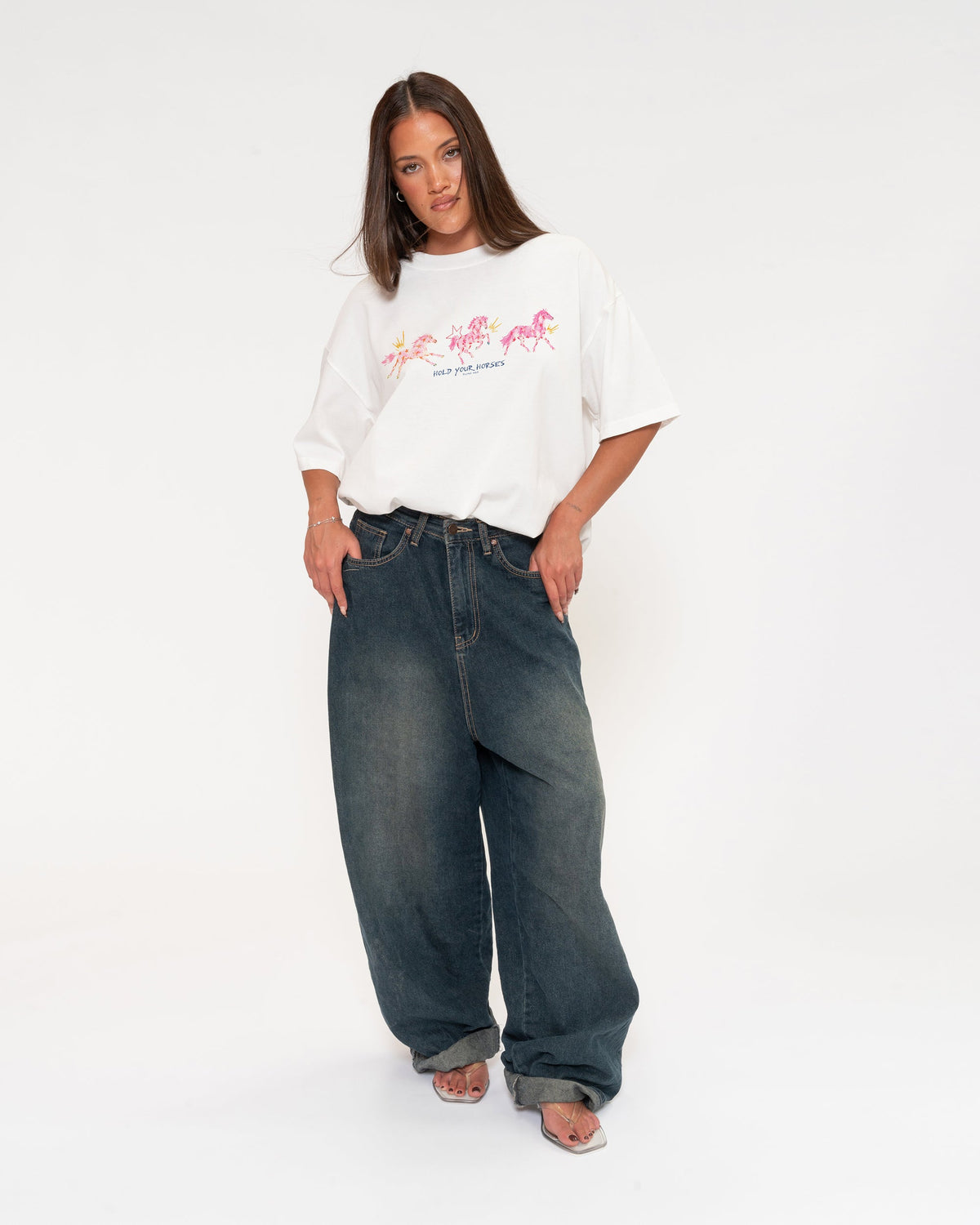 Hold Your Horses Boxy Tee product image 6