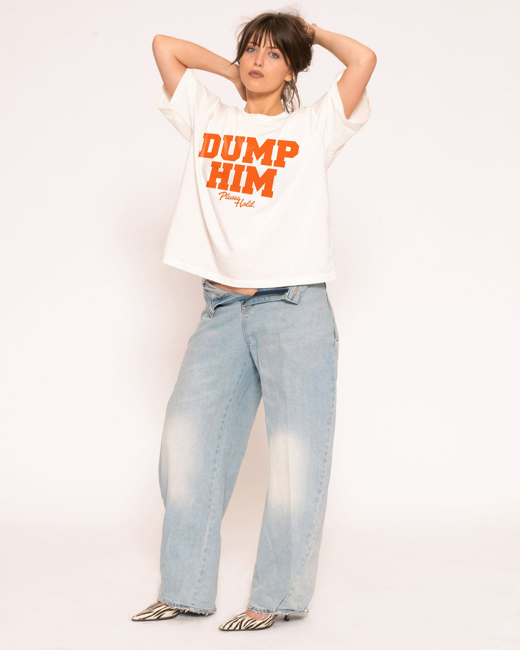 Dump Him Boxy Tee product image 6