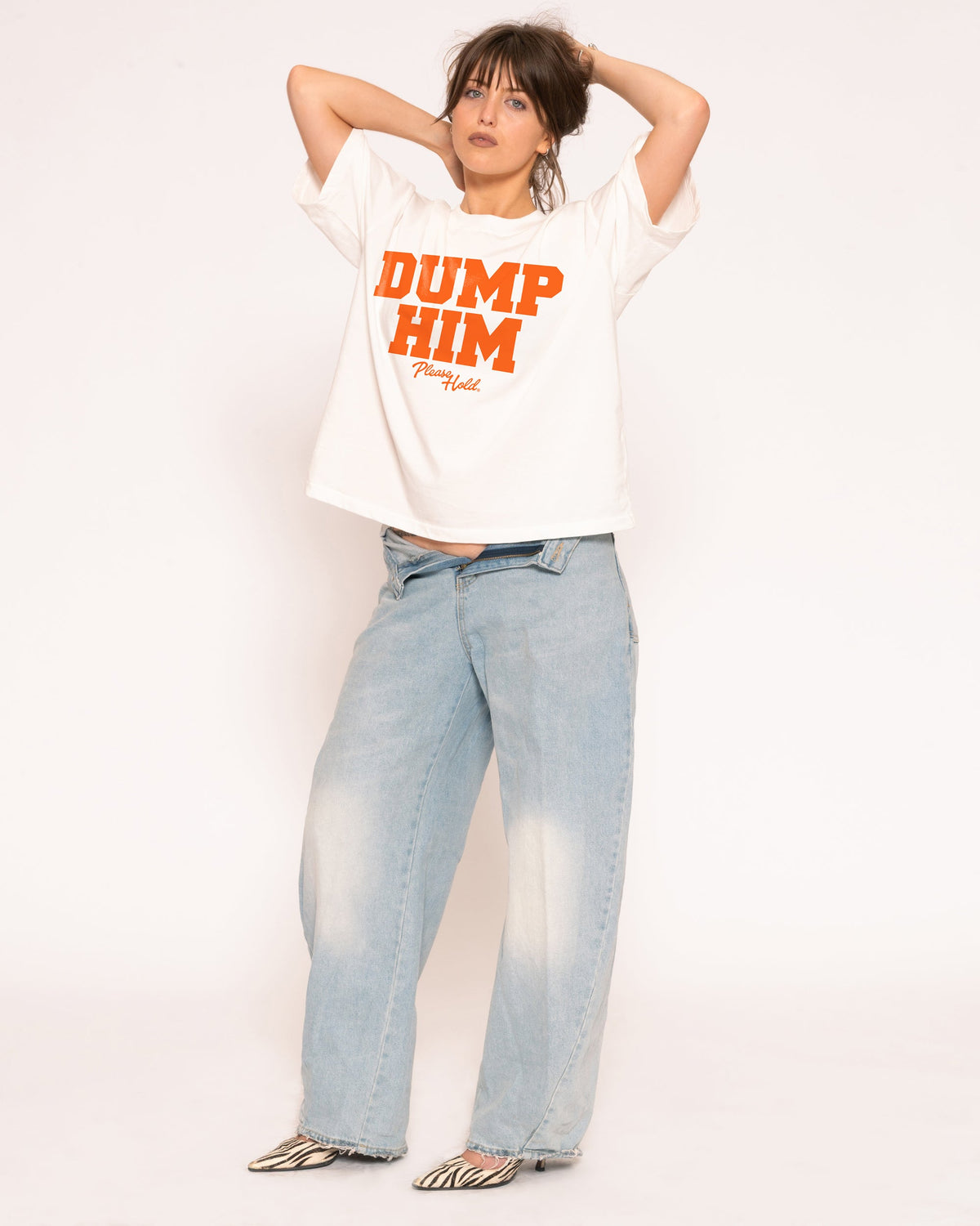 Dump Him Boxy Tee product image 6