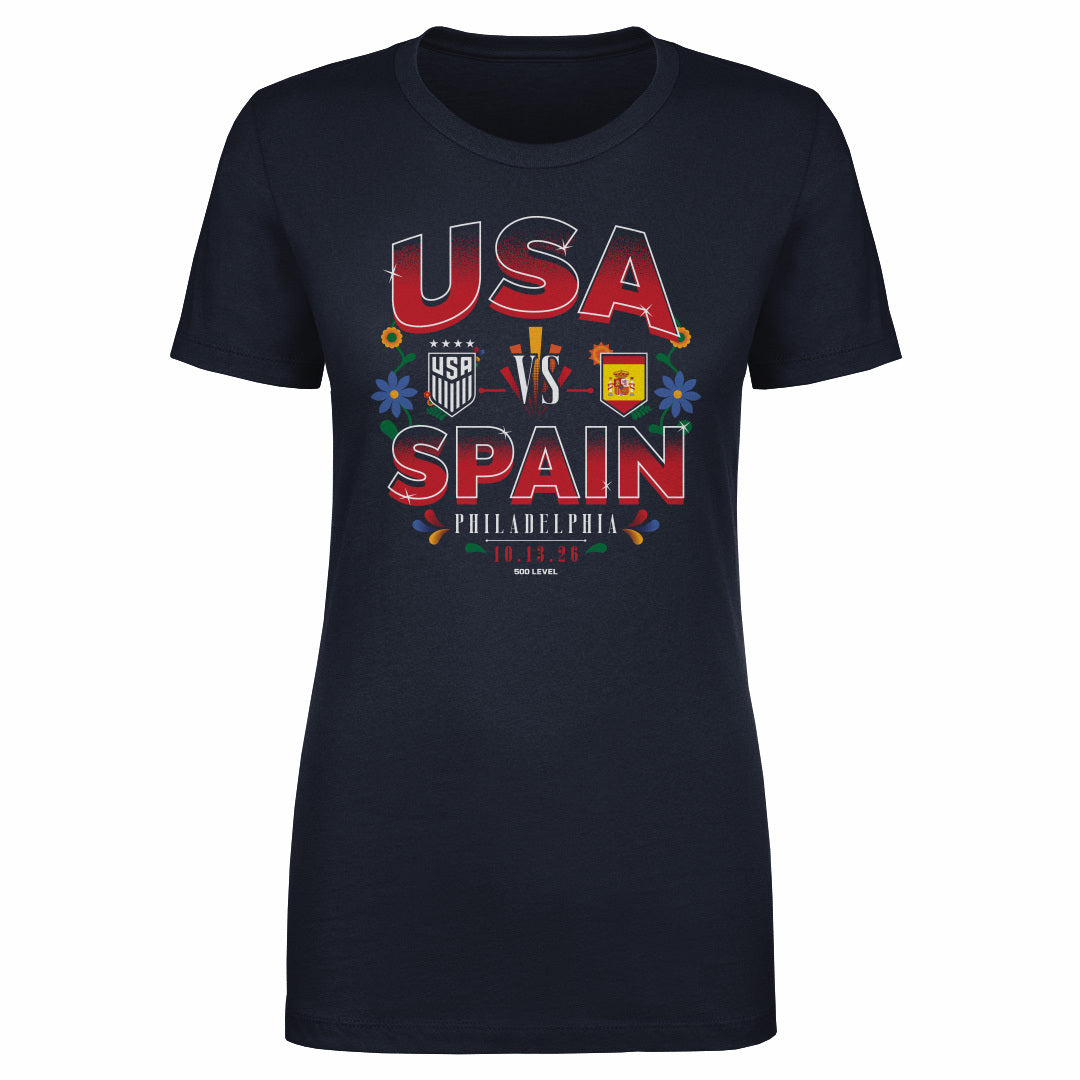 USWNT Vs. Spain 2026 Match Up WHT product image 2