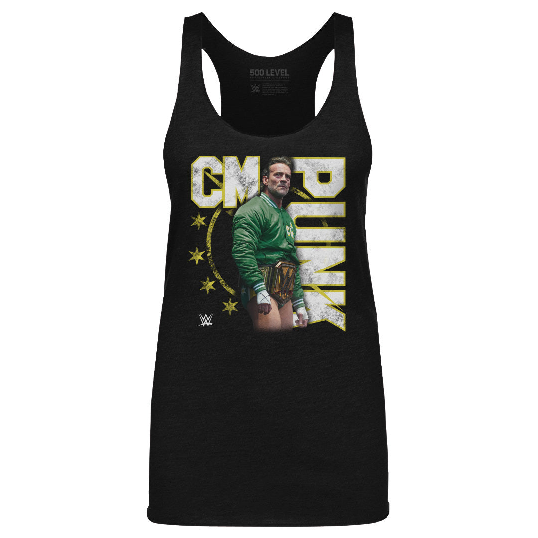 CM Punk WWE Name Stars WHT