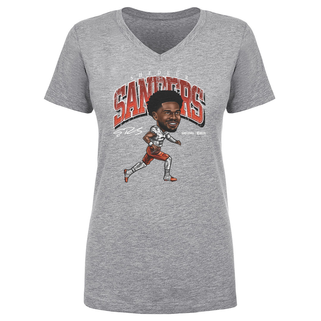 Shedeur Sanders Cleveland Cartoon WHT product image 1