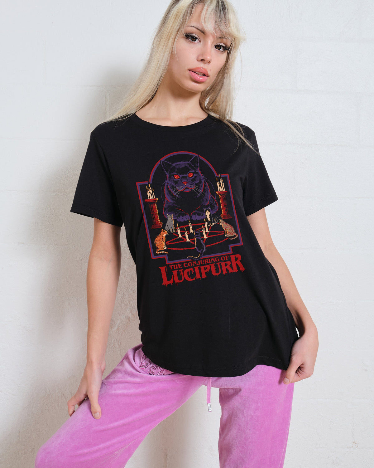 The Conjuring of Lucipurr Women's Tee product image 1