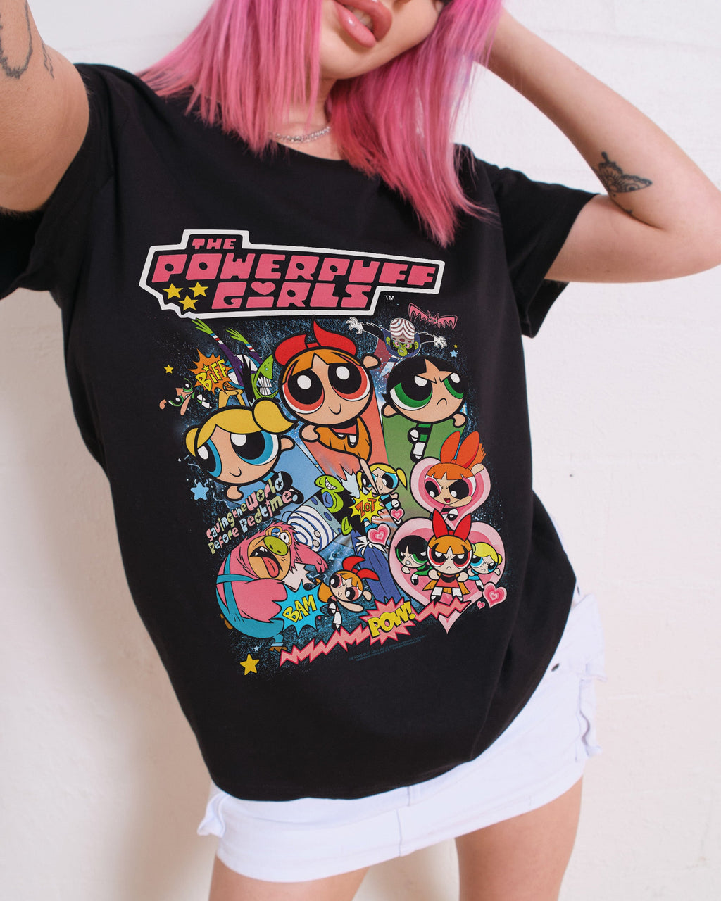 Powerpuff Girls Vintage Women's Tee product image 1