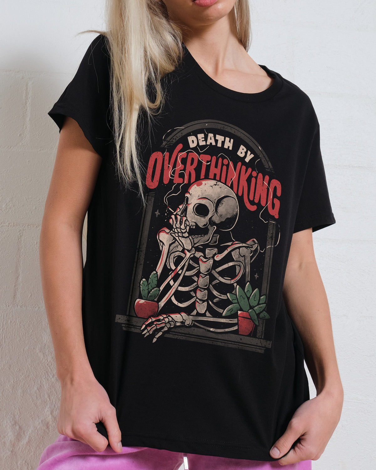 Death By Overthinking Women's Tee product image 1