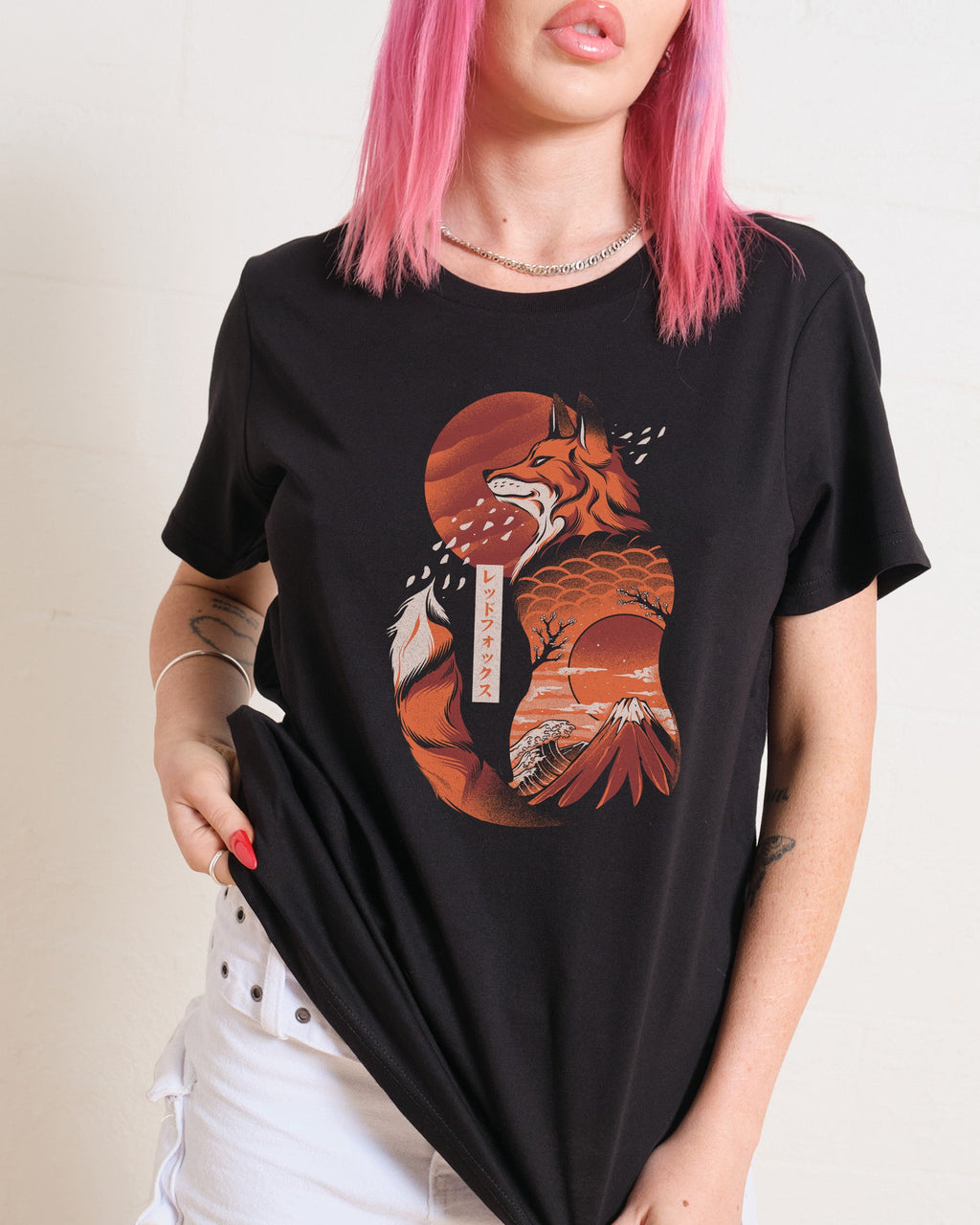 Japanese Fox Women's Tee product image 2