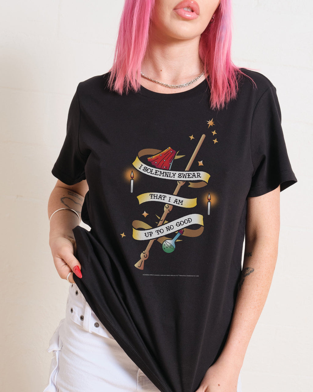 I Solemnly Swear That I Am Up to No Good Women's Tee product image 3