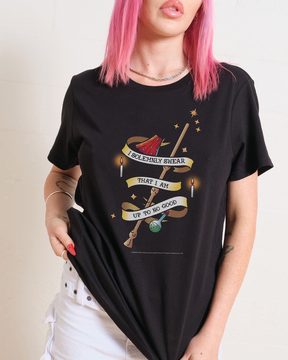 I Solemnly Swear That I Am Up to No Good Women's Tee product image 3