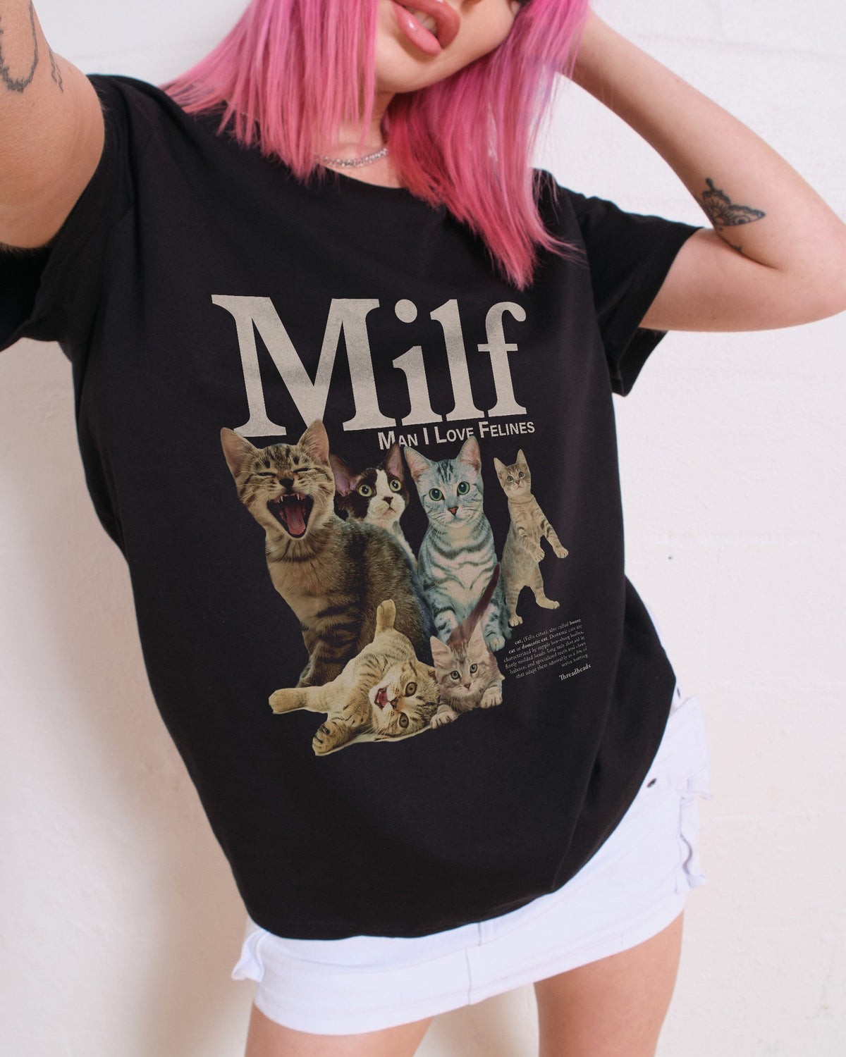 Man I Love Felines Women's Tee product image 2