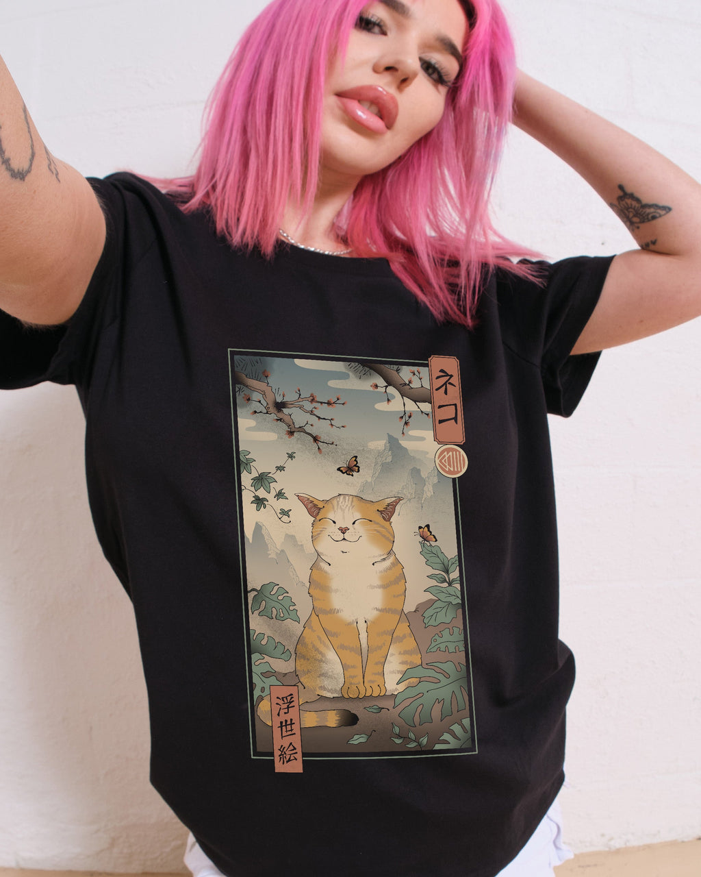 Edo Cat Women's Tee product image 2