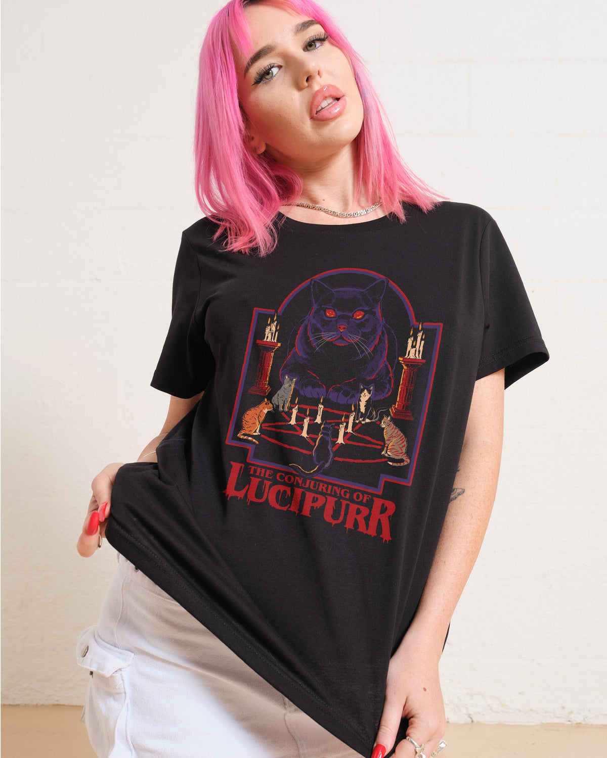 The Conjuring of Lucipurr Women's Tee product image 2
