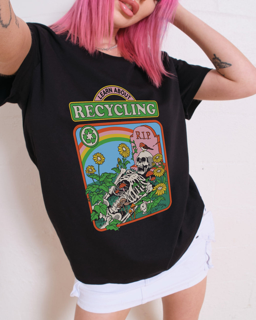 Learn About Recycling Women's Tee product image 1