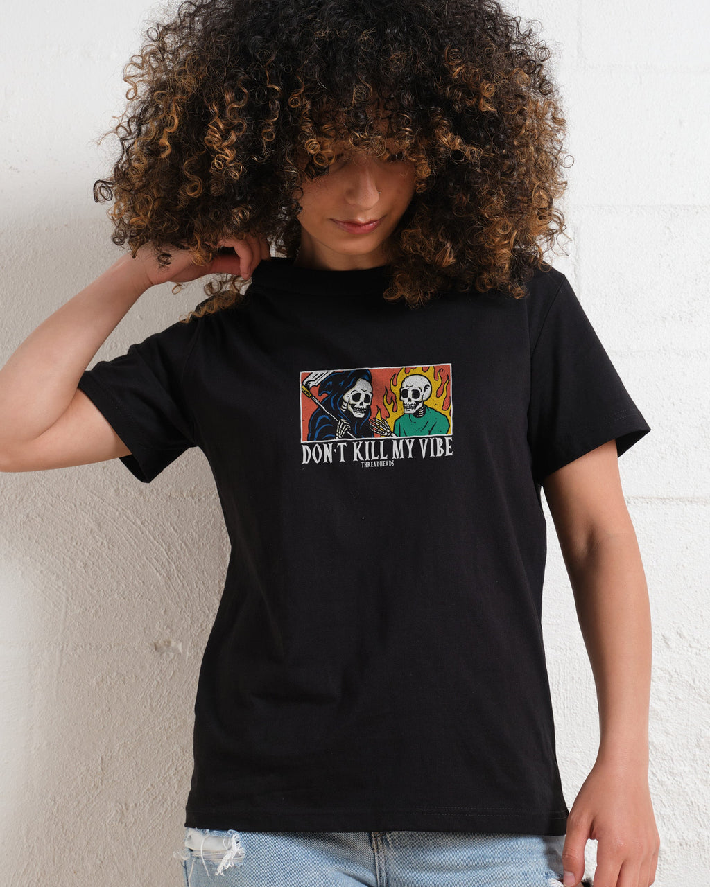 Don't Kill My Vibe Women's Tee product image 2