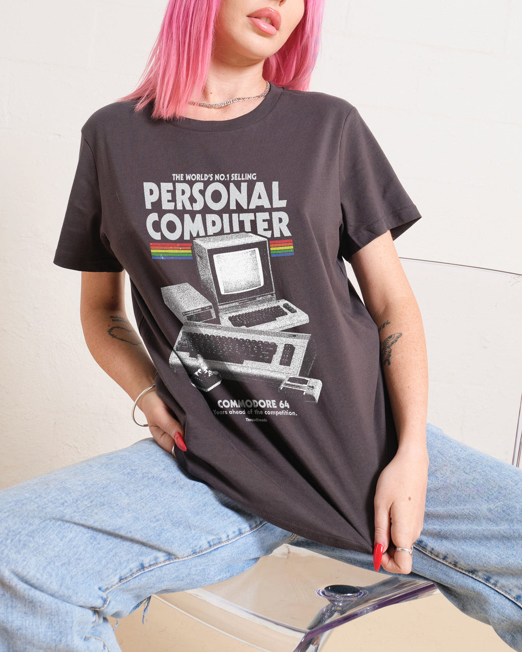 Retro Commodore 64 Women's Tee product image 4