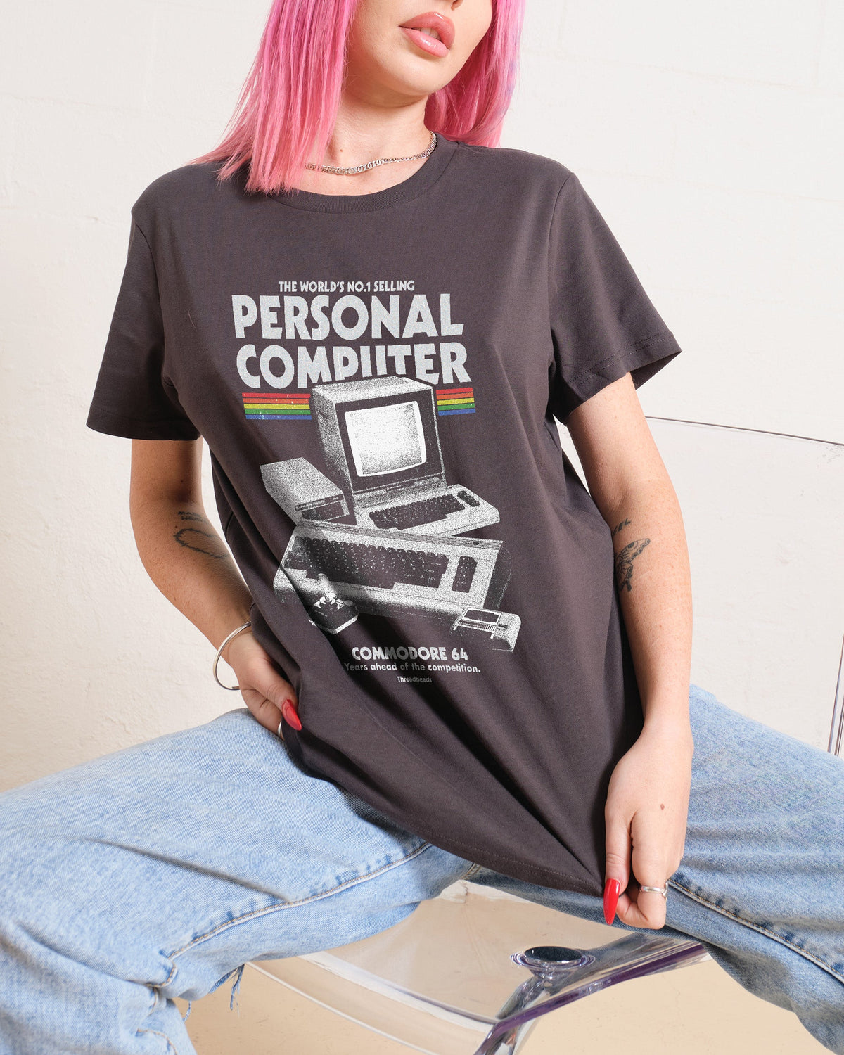 Retro Commodore 64 Women's Tee product image 4