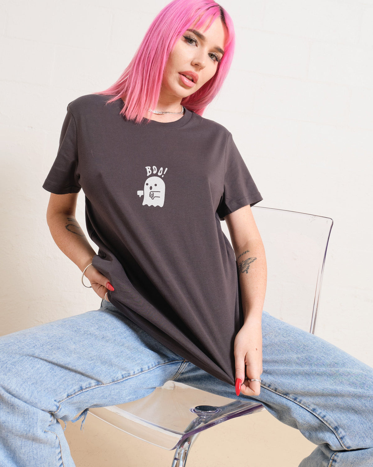 Boo Ghost Women's Tee product image 2